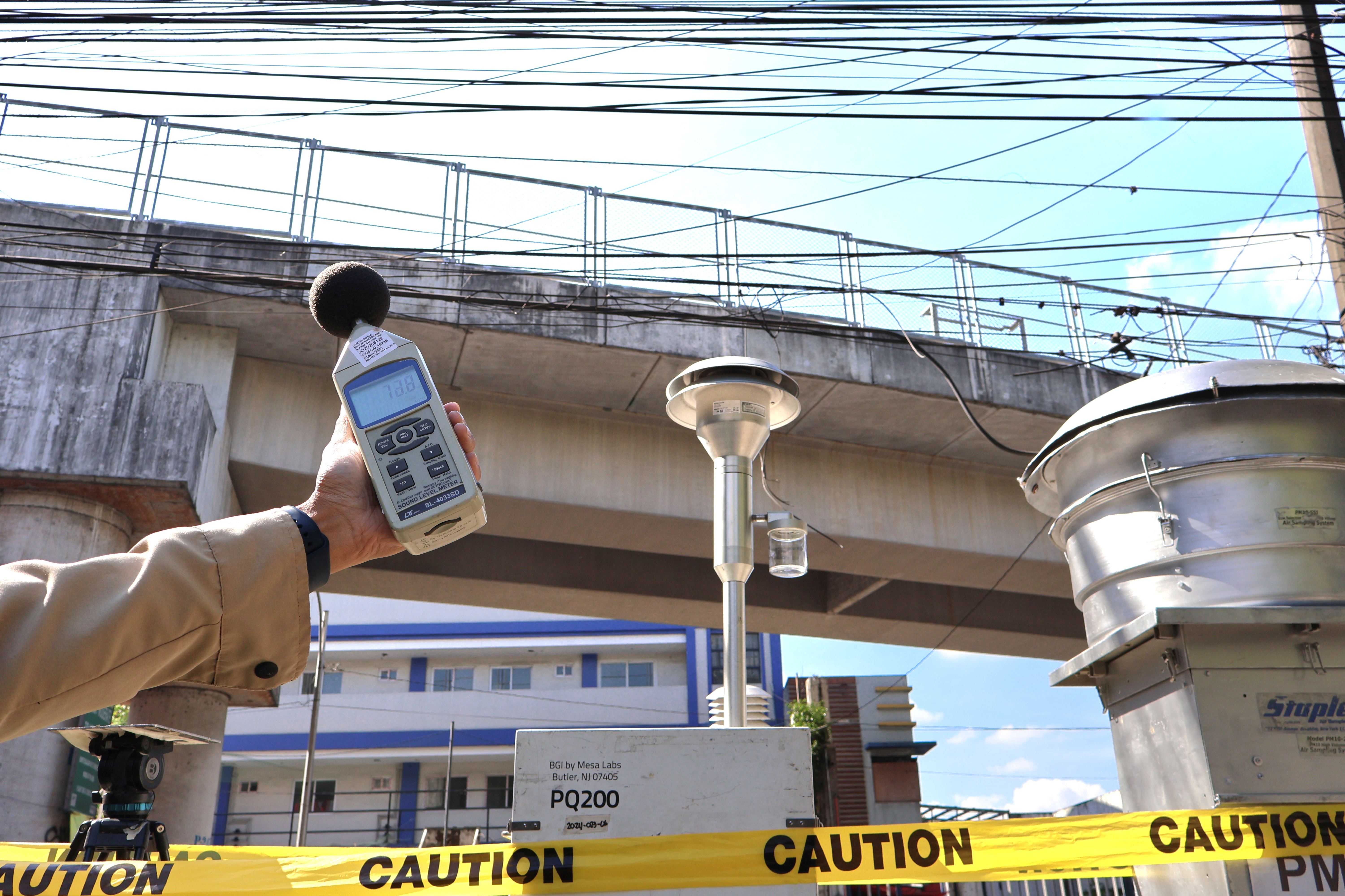 Air Quality and Noise Level Monitoring